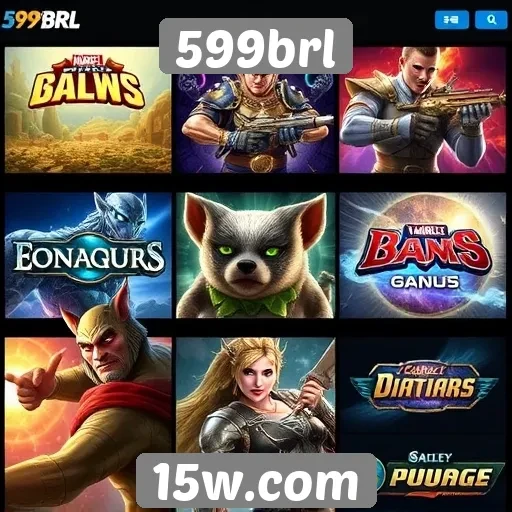 Análise da biblioteca de jogos disponíveis no site 599brl