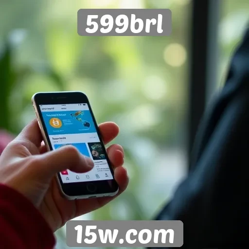 Experiência do usuário em dispositivos móveis no 599brl